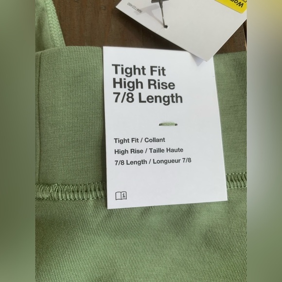 Nike Women's High-Waisted 7/8 Leggings green NWT - Picture 4 of 8